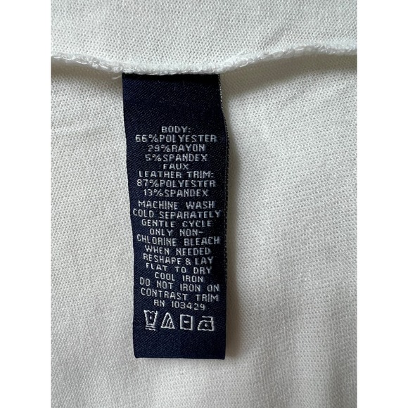 Terre Bleue Cowl Neck Fringe Sweater Size M NEW - Picture 10 of 10